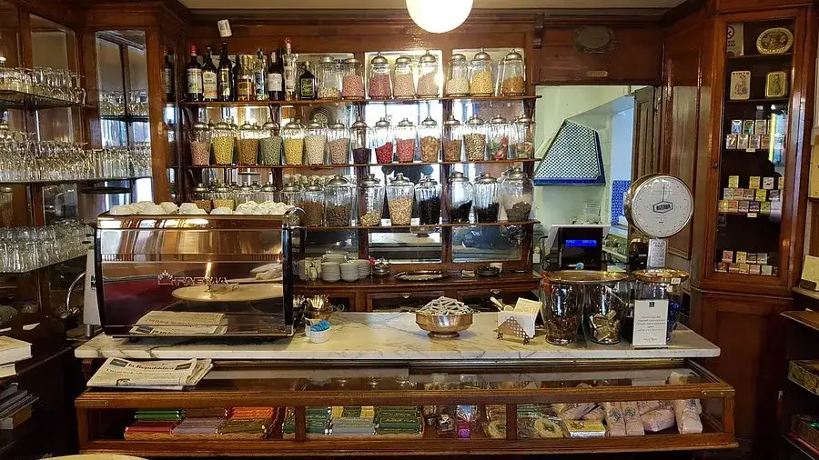 Caff&egrave; Al Bicerin wnętrze