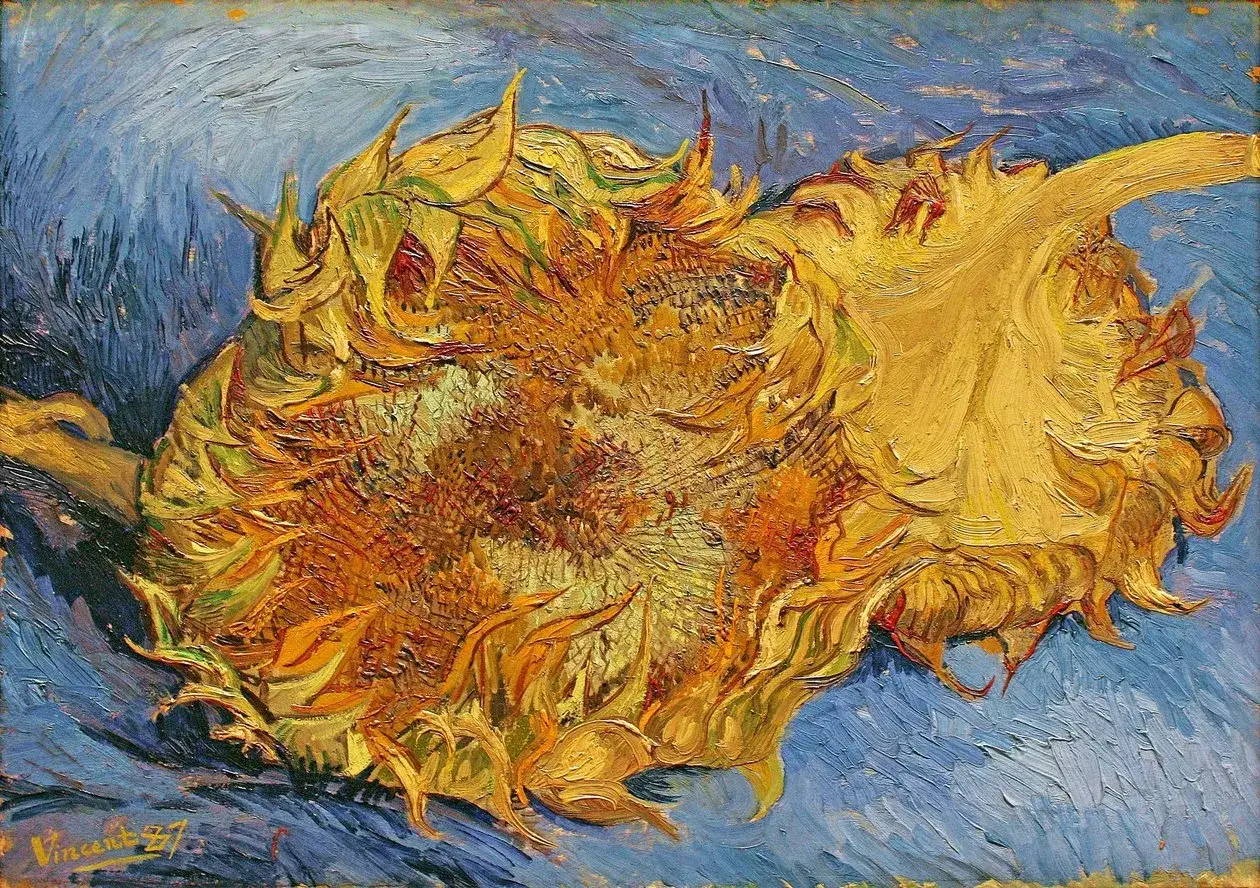 Słoneczniki w malarstwie Monet Gauguin Schiele