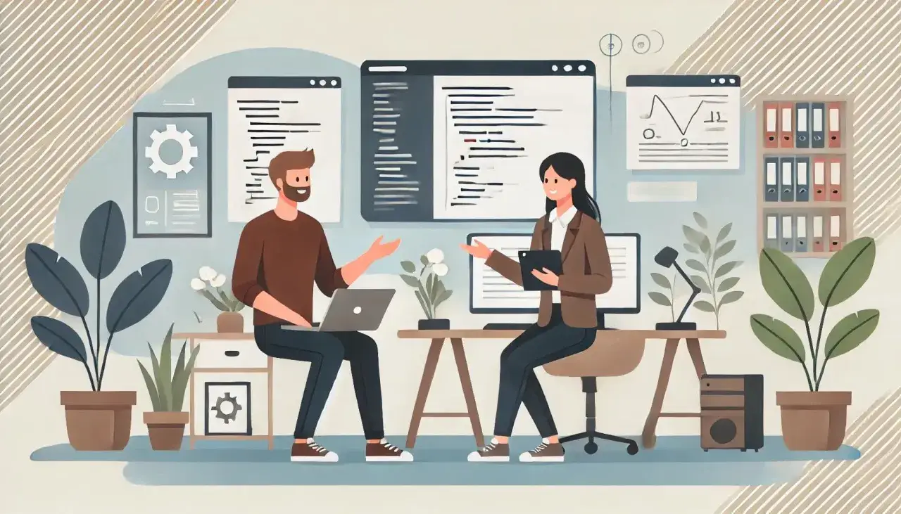 ludzie rozmawiający o podr&oacute;żach, jedzeniu, technologii