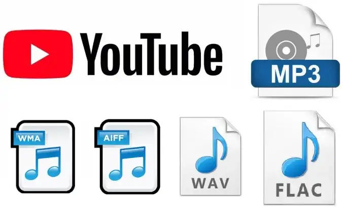 ikony pobierania dźwięku youtube mp3