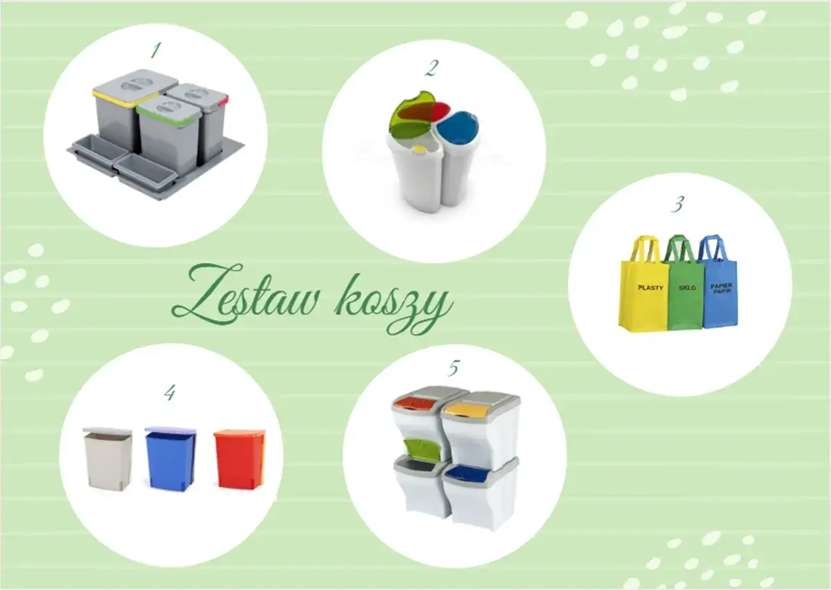 mała kuchnia segregacja śmieci wyzwania