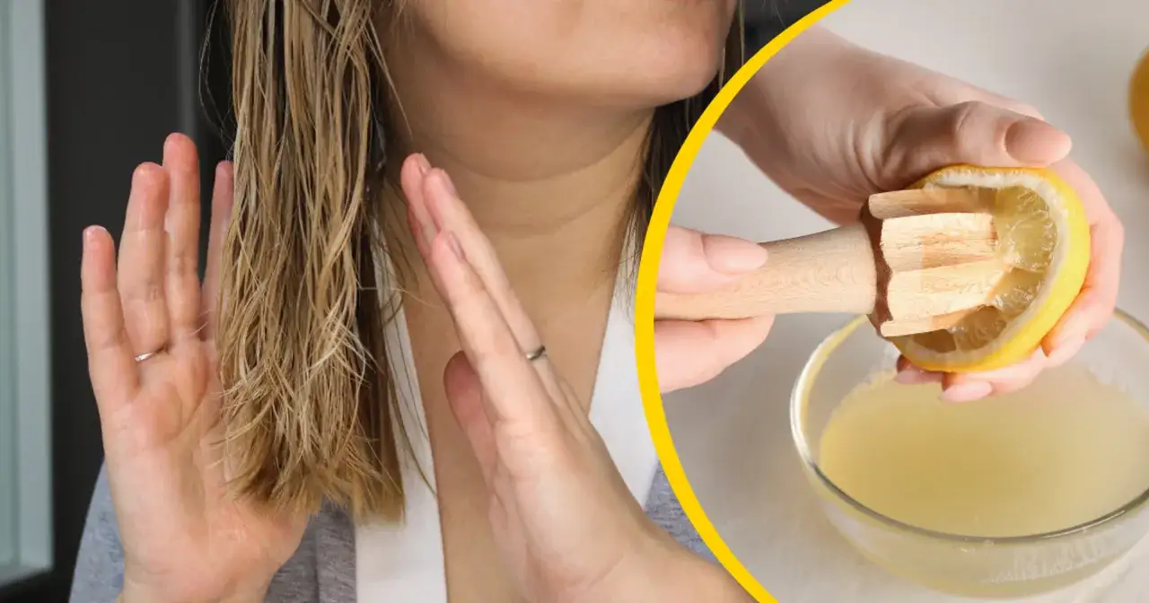 cytryna i słońce rozjaśniające włosy mechanizm