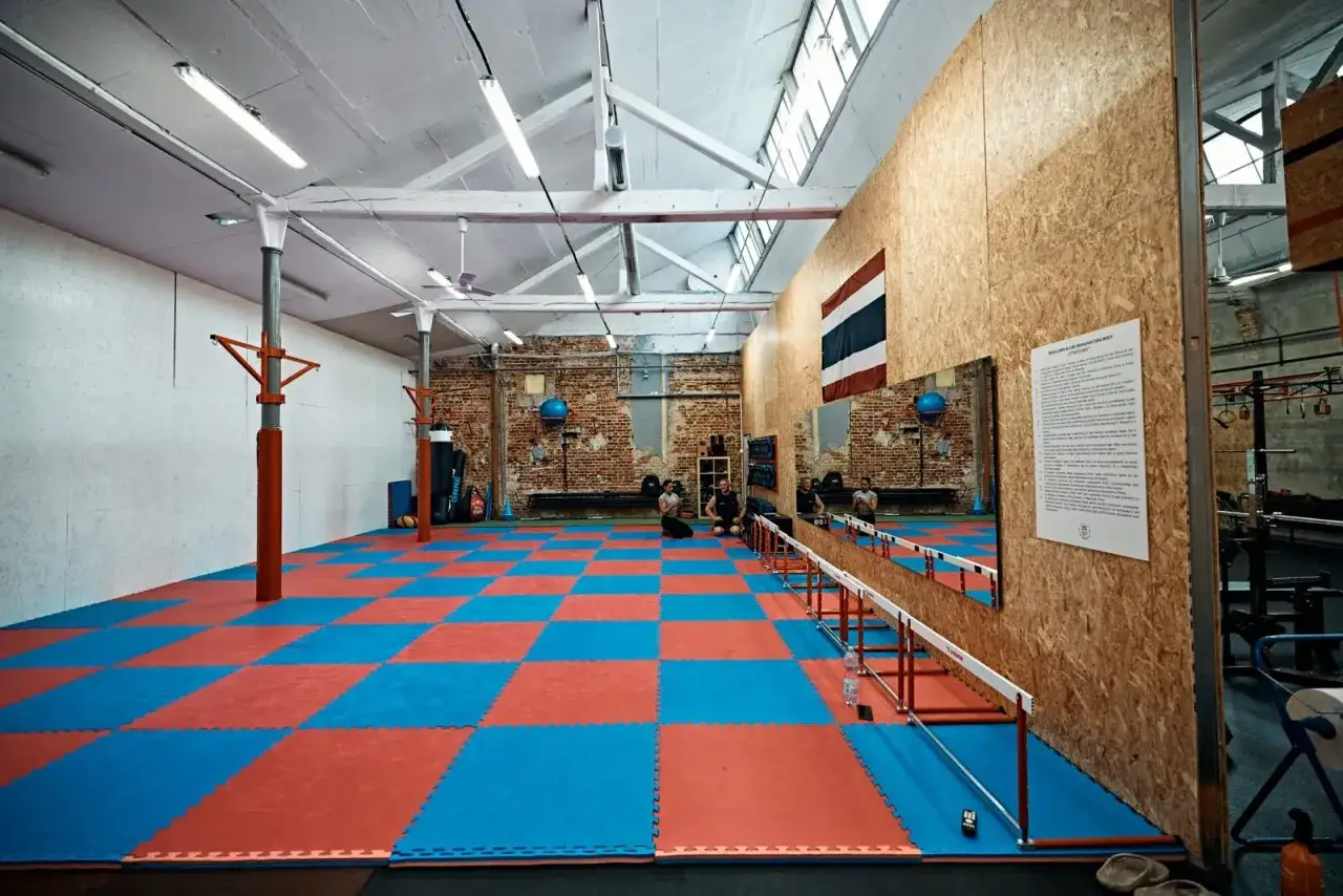 CrossFit box Ł&oacute;dź wnętrze