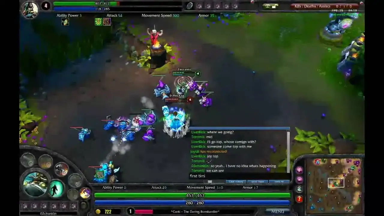 League of Legends beta screenshot