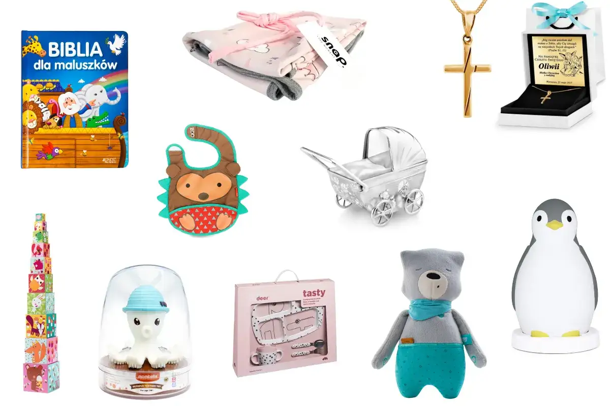 praktyczne prezenty na chrzciny