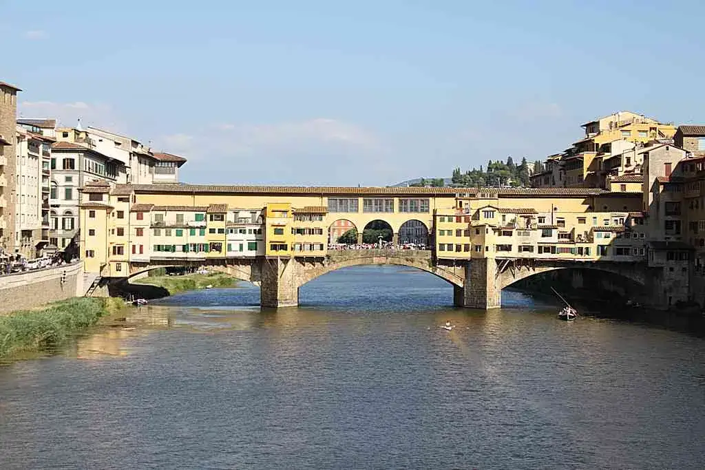 Florencja panorama Most Złotnik&oacute;w