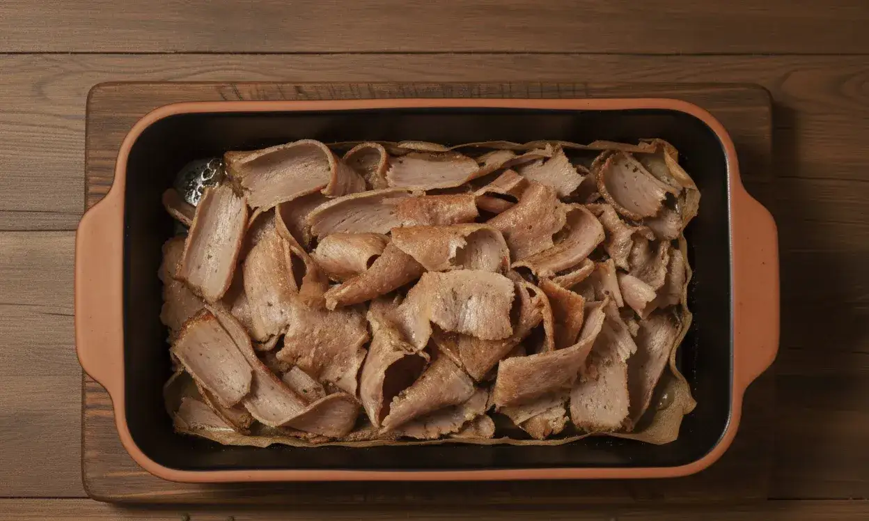 pieczenie mięsa na kebab w piekarniku