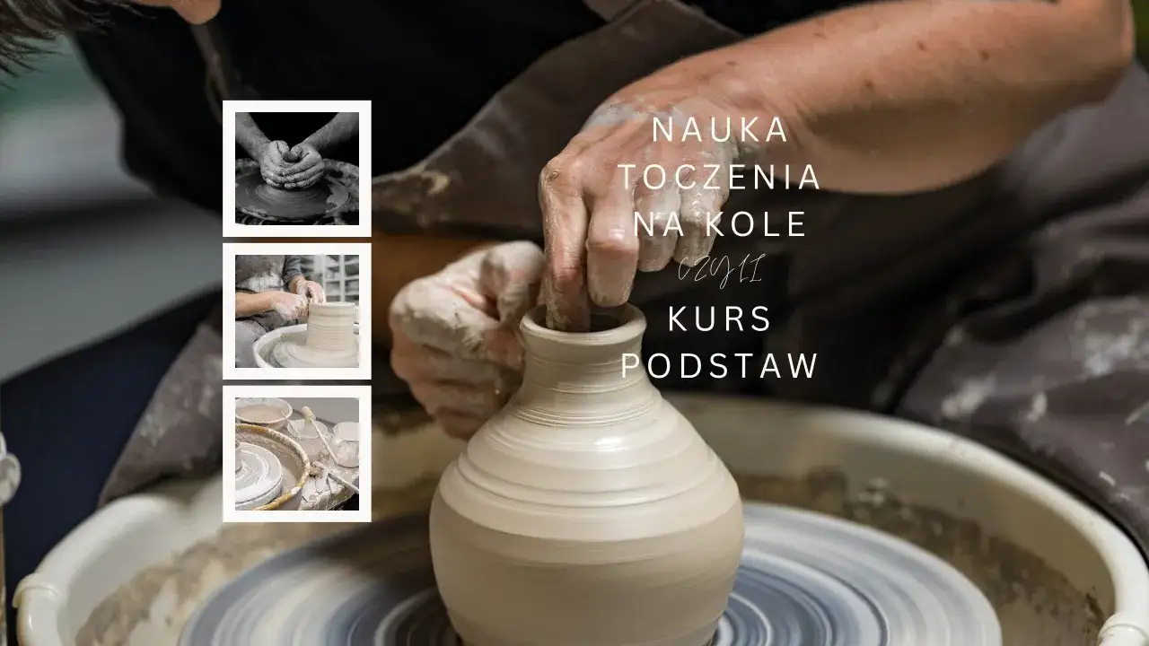R&oacute;żne techniki lepienia gliny: ręczne formowanie i toczenie na kole garncarskim
