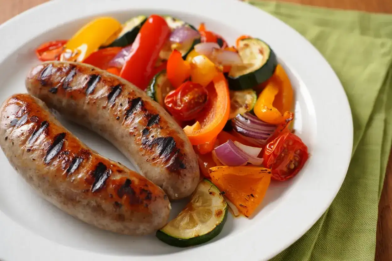 Zdjęcie Saucisses grill&eacute;es: Les meilleurs accompagnements pour un repas r&eacute;ussi