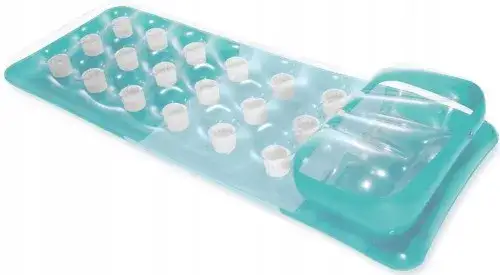 materac dmuchany dziura woda mydło
