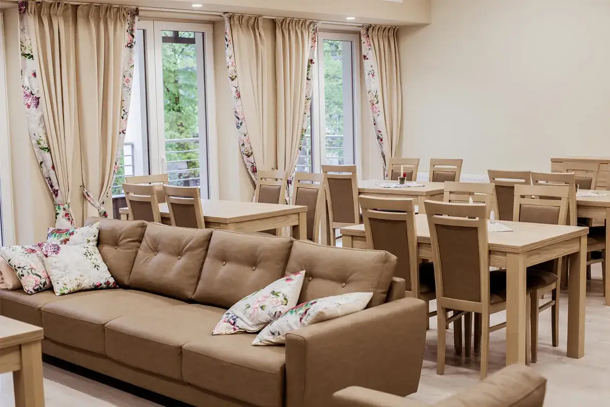 wnętrza pokoje Dom Seniora Kolumna