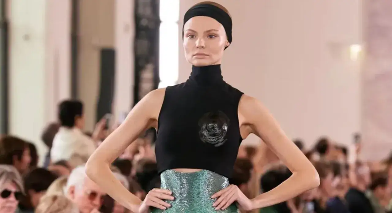 modelka na wybiegu polska