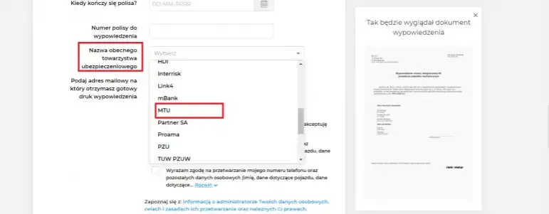 kiedy można zrezygnować z polisy oc