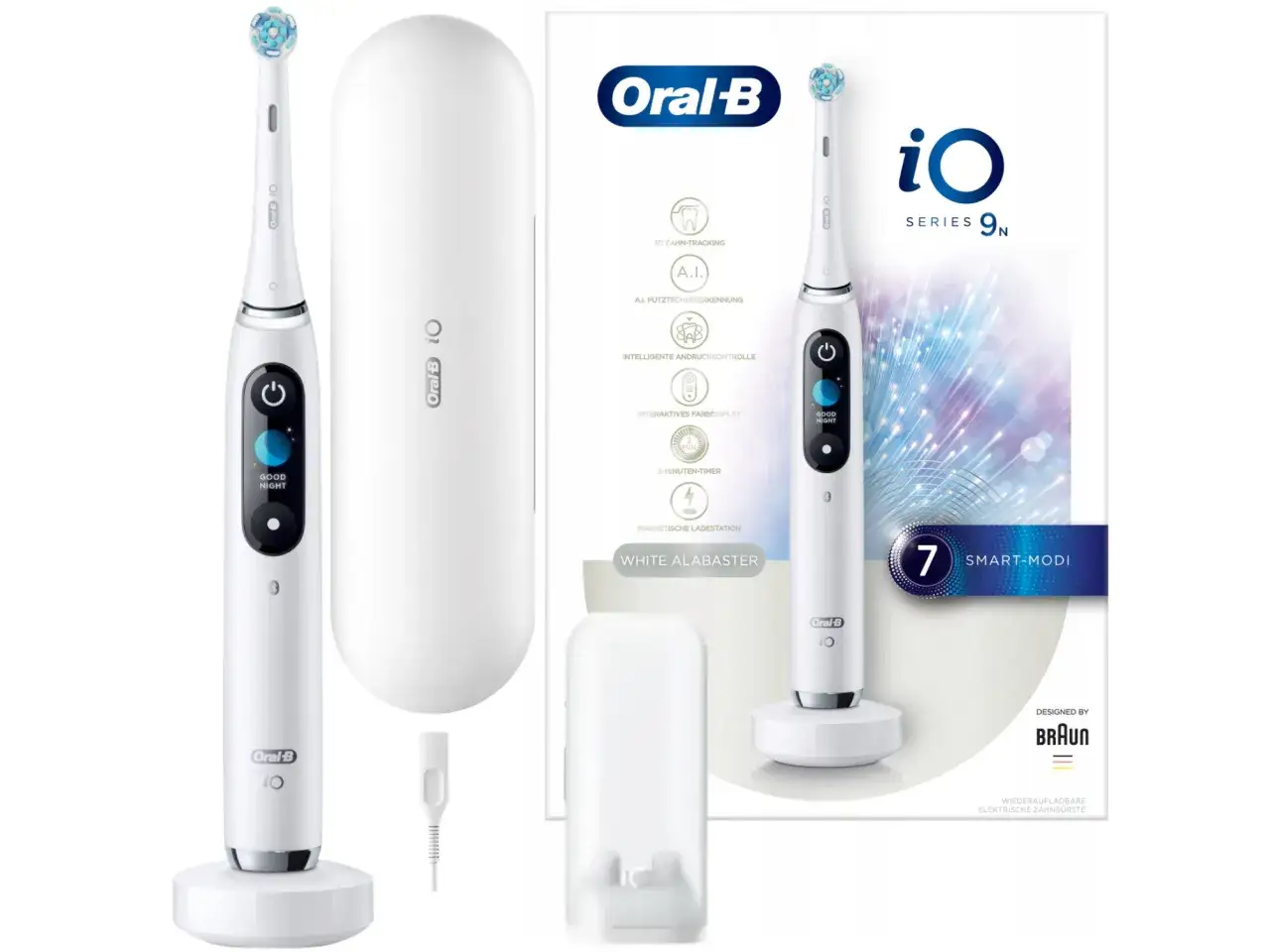 Inteligentne szczoteczki elektryczne Oral-B iO i Philips Sonicare