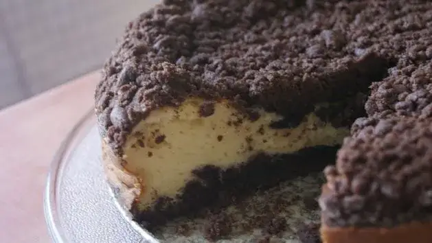 opadnięty sernik pęknięty zakalec