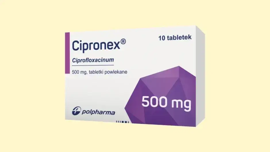 Antybiotyki na zapalenie cewki moczowej, leki na receptę