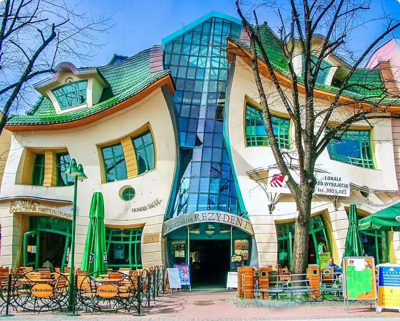 Sopot molo Monte Cassino Krzywy Domek