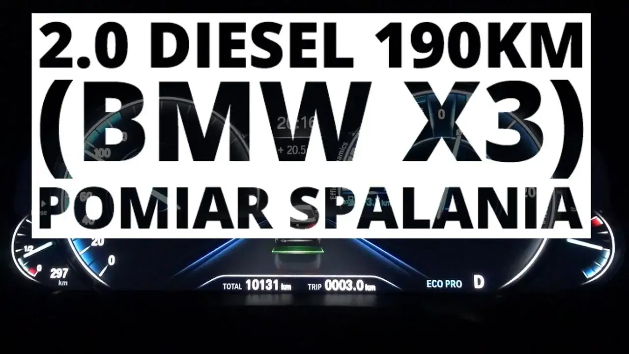 Zdjęcie Ile pali BMW X3 2.0 diesel? Zaskakujące spalanie w mieście i trasie