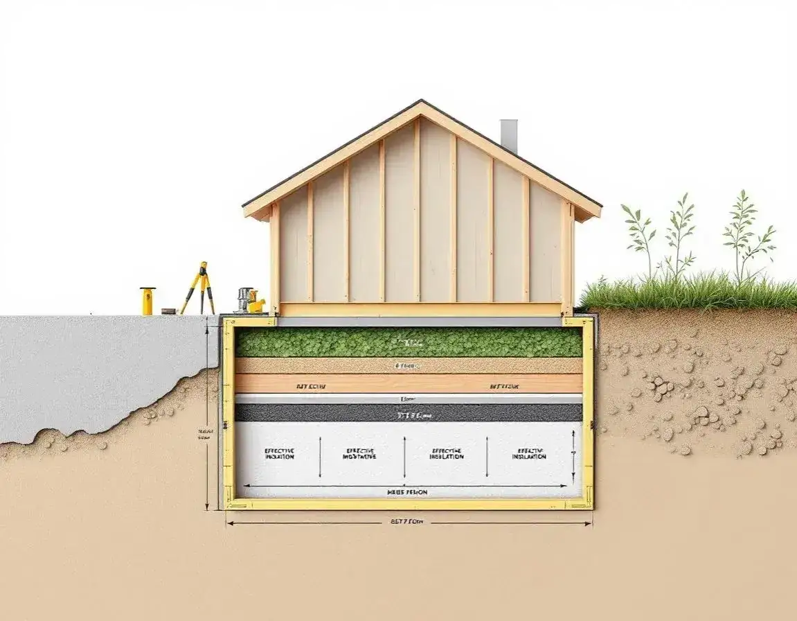 Zdjęcie Jak izolować fundament - skuteczne metody i materiały, które chronią przed wilgocią