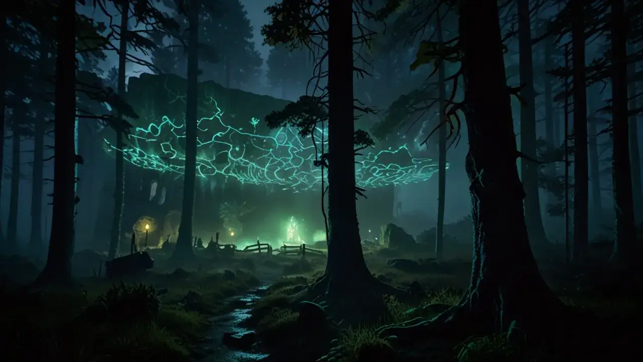 Zdjęcie Gdzie kryją się te straszne sekrety na mapie w Sons of Forest?