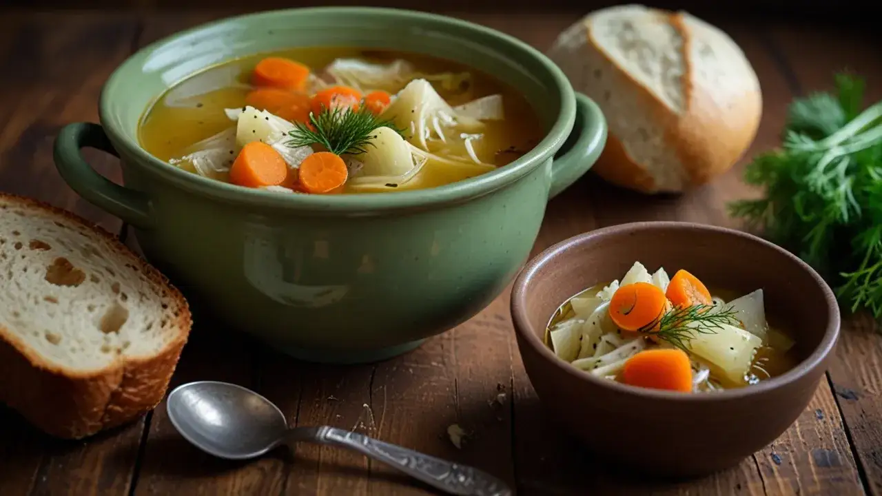 Zdjęcie Zupa kapuśniak z młodej kapusty: Sprawdzony przepis na tradycyjny kapuśniak