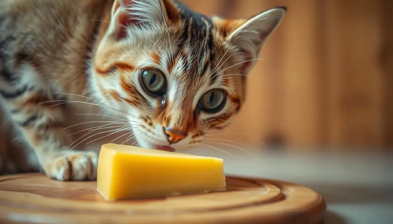 Zdjęcie Czy koty mogą jeść ser żółty? Sprawdź, co musisz wiedzieć!