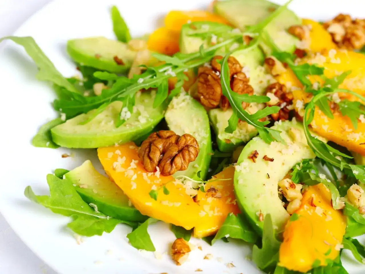 surówka z mango i awokado