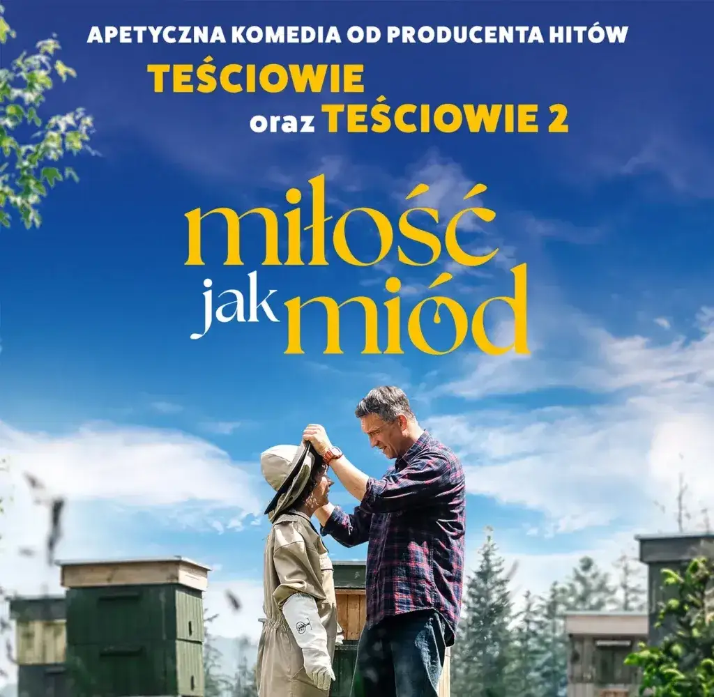 plakat filmowy Miłość jak mi&oacute;d muzyka