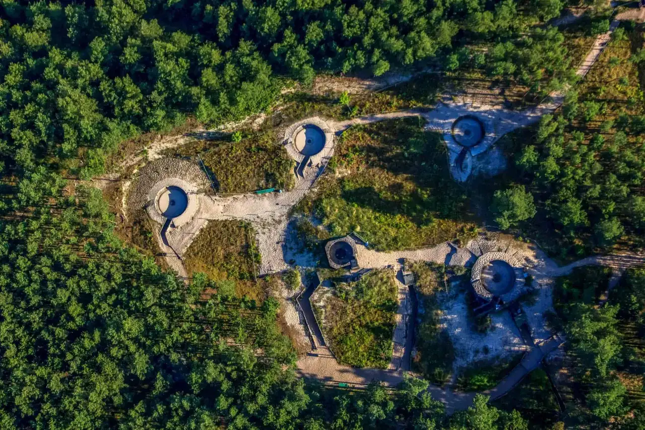 Bunkry Bl&uuml;chera Ustka wnętrze