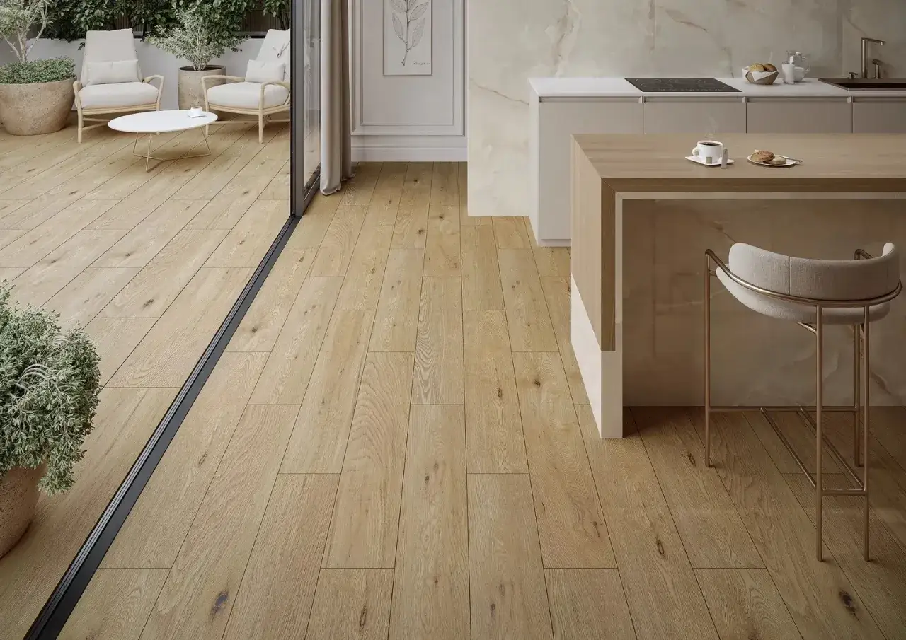 płytki drewnopodobne aranżacji wnętrz