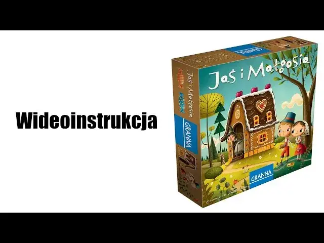 Jaś i Małgosia gra planszowa przygotowanie planszy