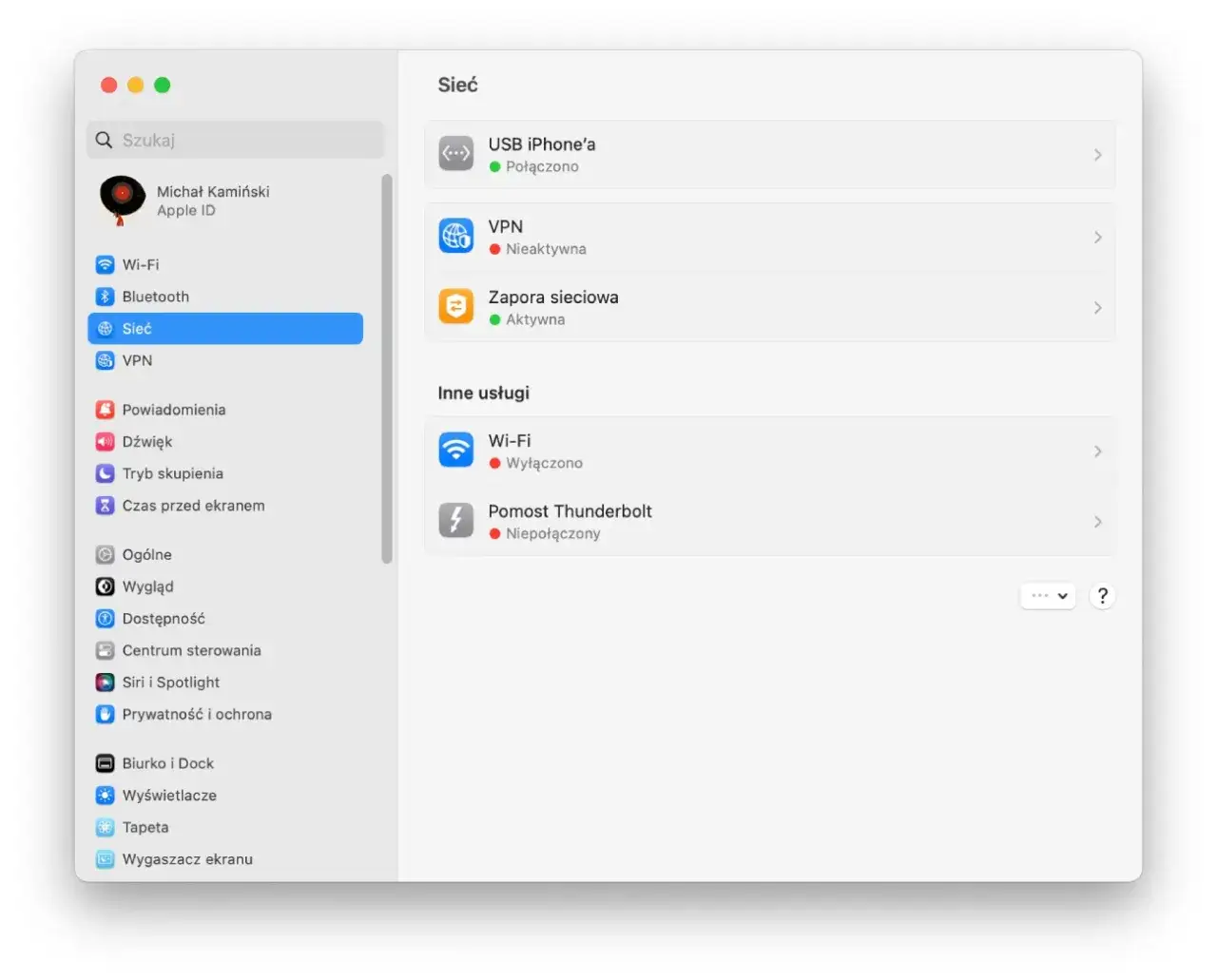 porównanie udostępniania internetu iphone pc wi-fi usb bluetooth