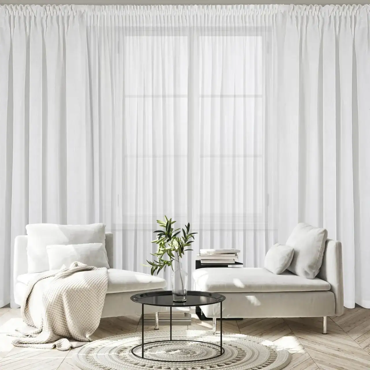 Zdjęcie Jakie zasłony do nowoczesnego salonu? Oto najlepsze inspiracje i porady