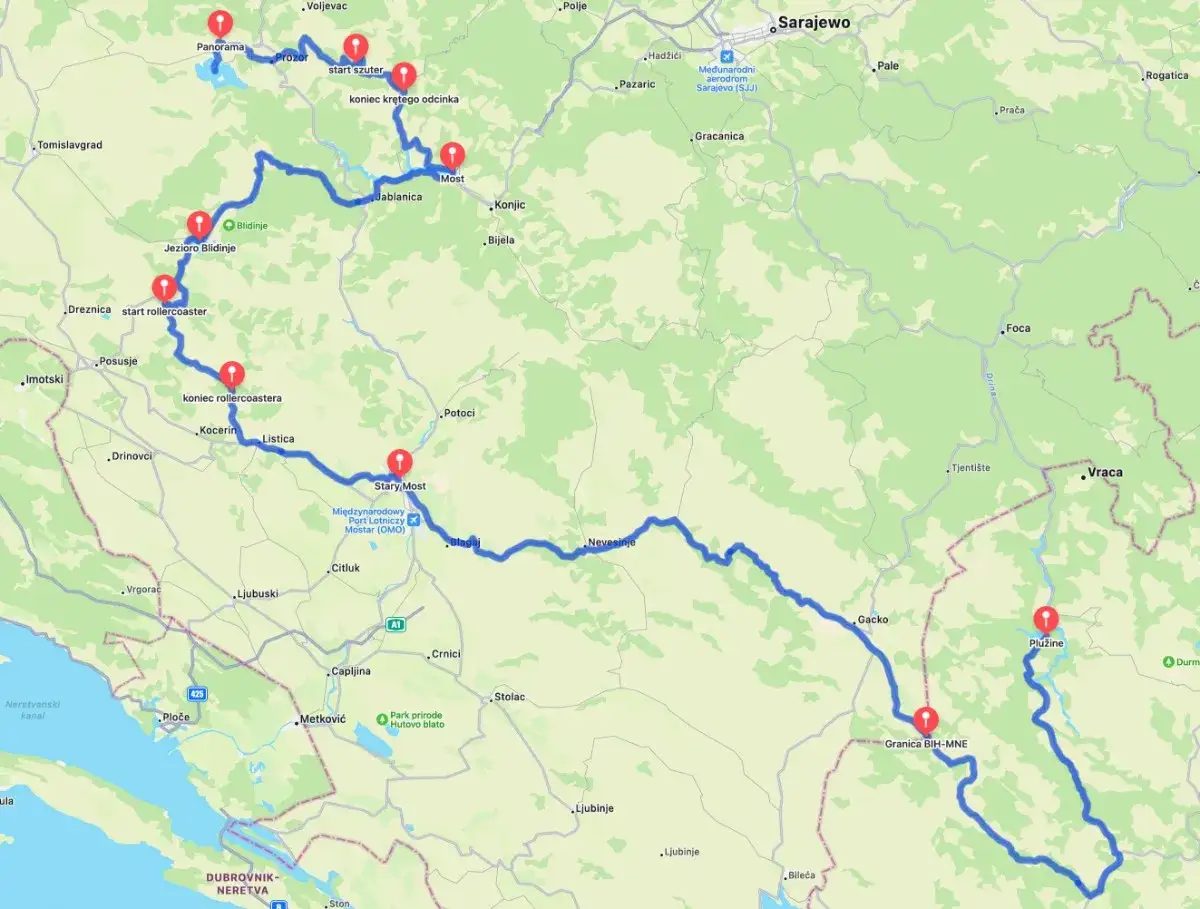 Mapa drogowa Czechy motocykl przepisy