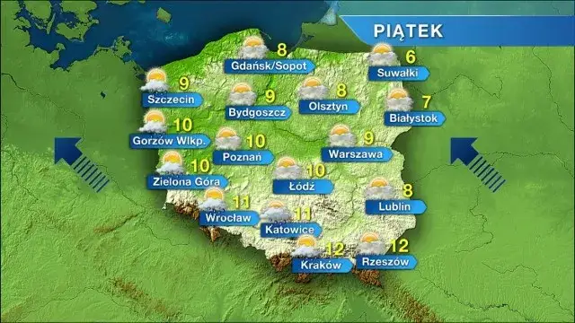 Prognoza pogody Szczecin 7 dni