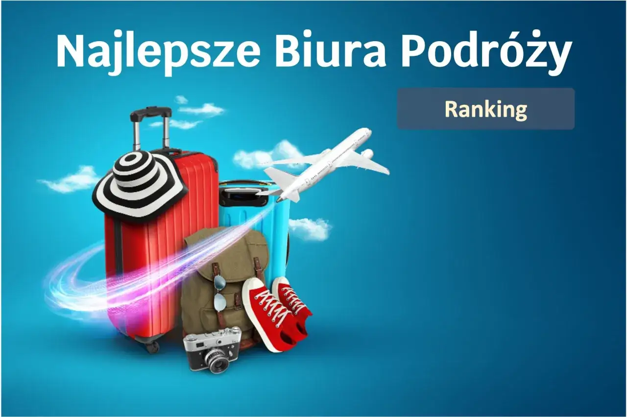 Najlepsze biura podróży - ranking. Walizki, plecak, buty i aparat sugerują, jakie biuro podróży polecacie na wakacje.