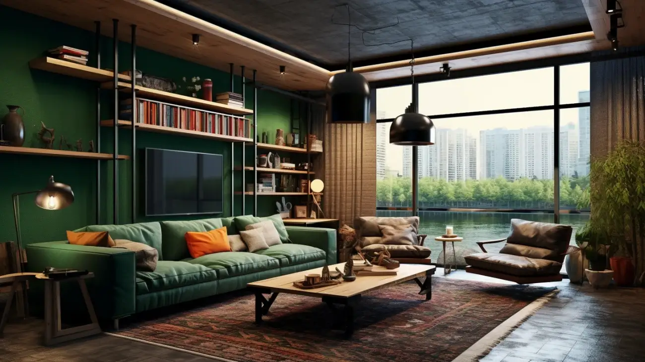 Ciemne sufity - inspiracje i pomysły do salonu i sypialni