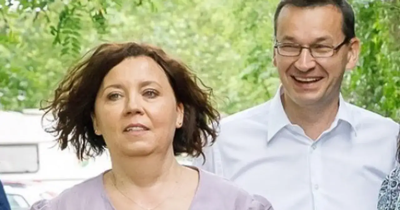 Iwona Morawiecka, której wykształcenie jest szeroko komentowane, na zdjęciu z mężem.