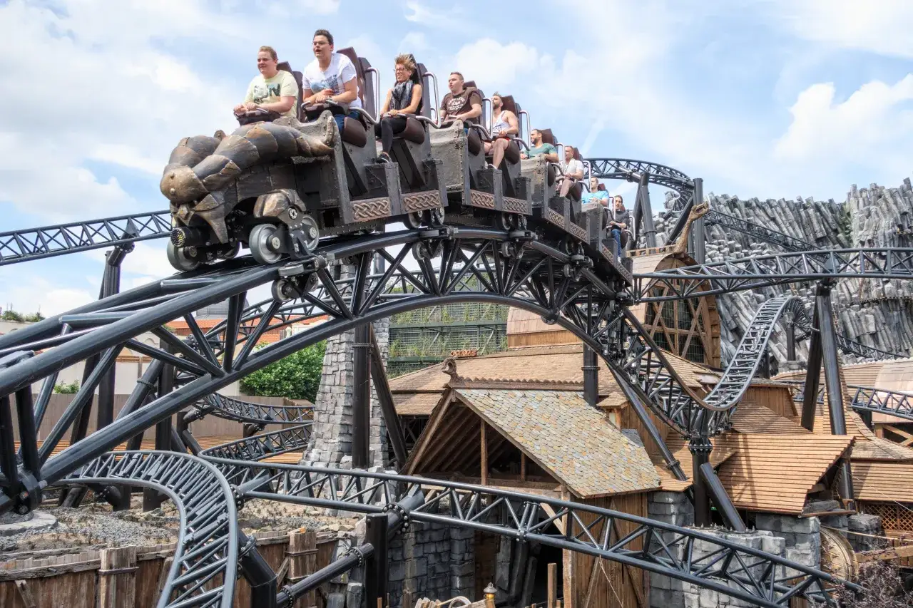 Phantasialand Taron Raik Black Mamba Achterbahnen