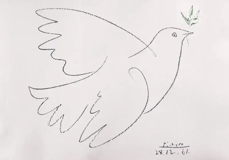 Pablo Picasso gołąb pokoju