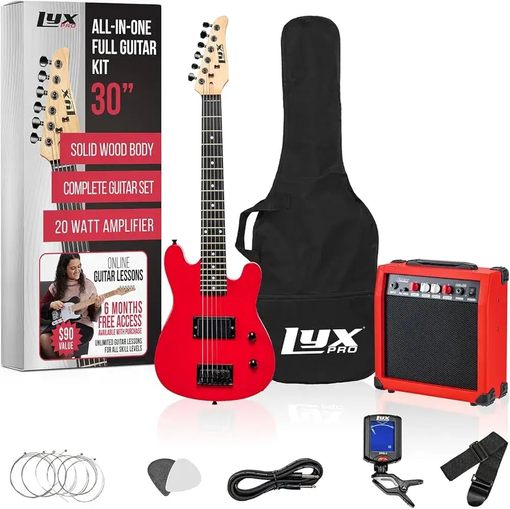 zestaw startowy gitara elektryczna dla początkujących