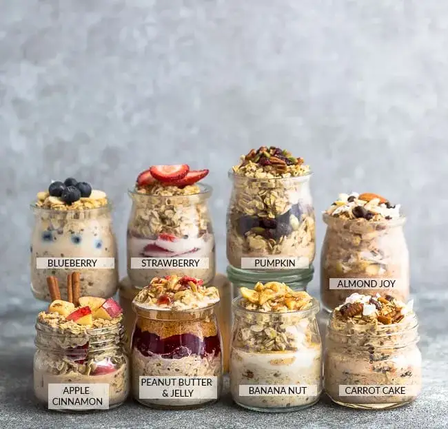Różne rodzaje owsianek: klasyczna, overnight oats, wytrawna