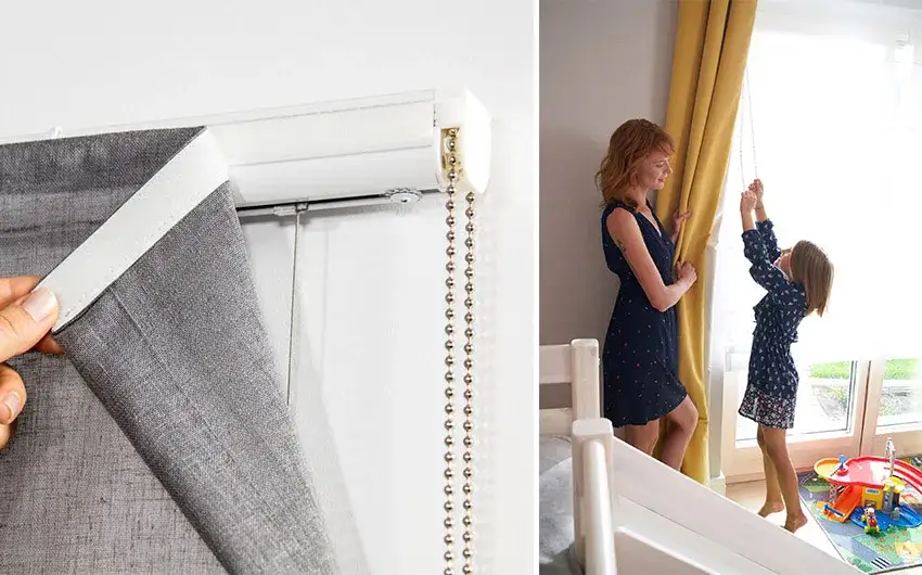 bezpieczne rolety dziecięce bez sznurk&oacute;w