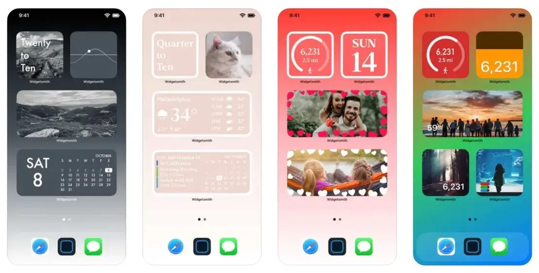 iPhone personalizacja ekran główny widżety