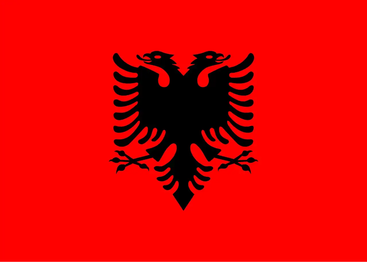 flaga Albanii