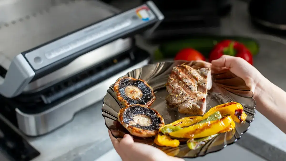Potrawy przygotowane na Tefal OptiGrill