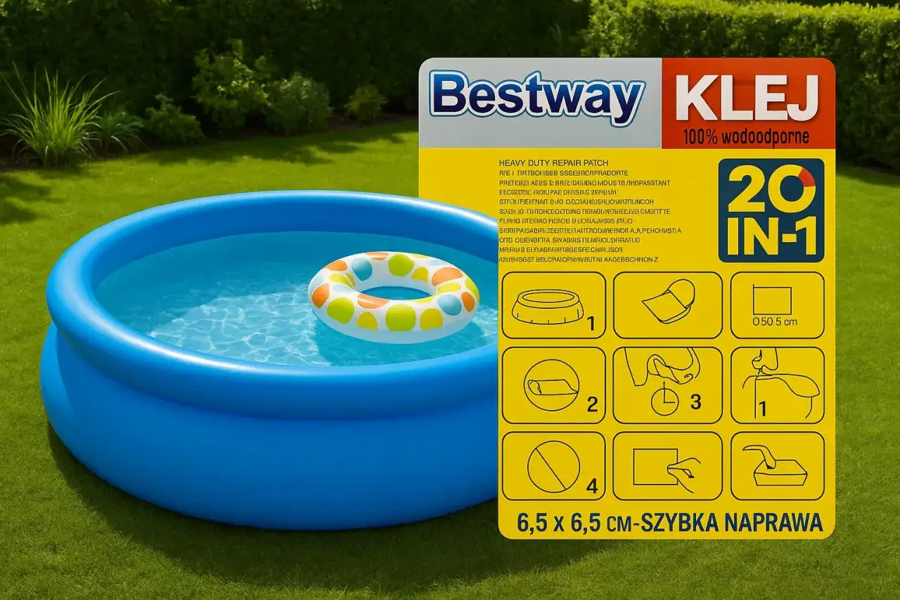 zestaw naprawczy basen dmuchany Intex Bestway
