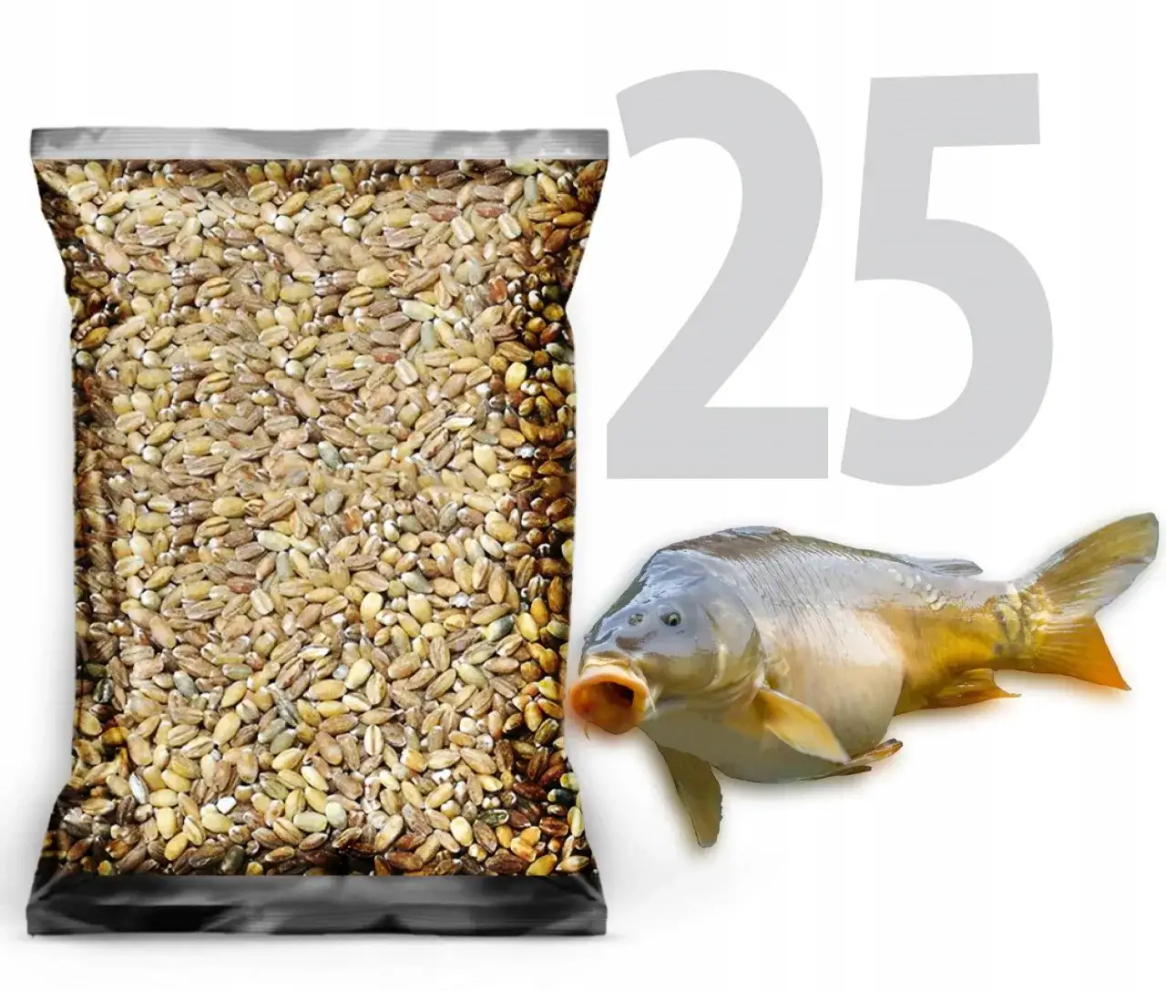 pęczak na ryby na haczyku i w zanęcie