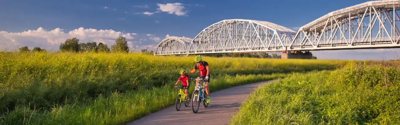 Zdjęcie Nadwiślańska trasa rowerowa: piękne widoki i trasy dla każdego rowerzysty