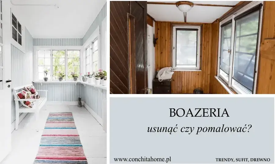 Zdjęcie Co zrobić z boazerią w przedpokoju, aby uniknąć kosztownej wymiany?